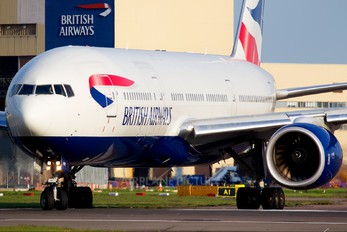 G-YMMT - British Airways Boeing 777-200
