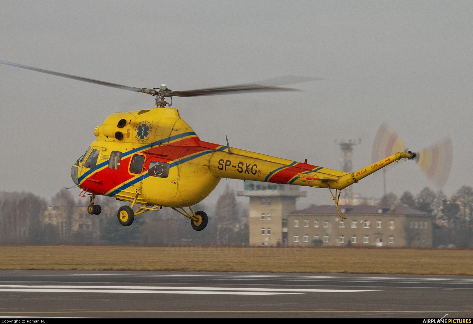 Polish Medical Air Rescue - Lotnicze Pogotowie Ratunkowe SP-SXG aircraft at Bydgoszcz - Szwederowo