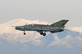28 - Bulgaria - Air Force Mikoyan-Gurevich MiG-21UM