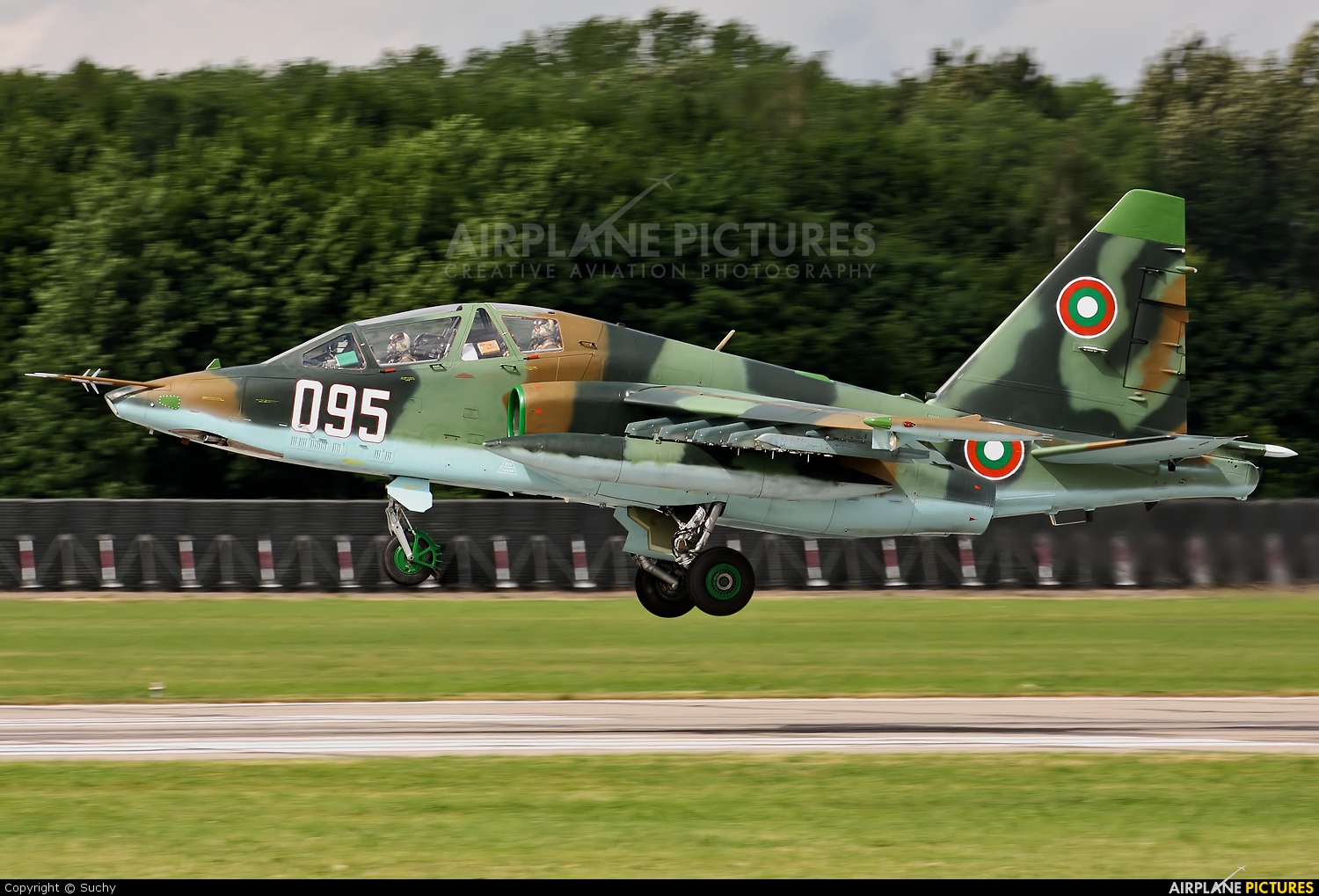 Bulgaria - Air Force 095 aircraft at Pardubice
