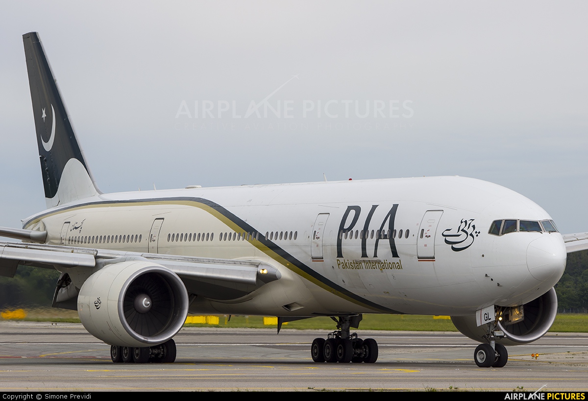 PIA - Pakistan International Airlines AP-BGL aircraft at Milan - Malpensa