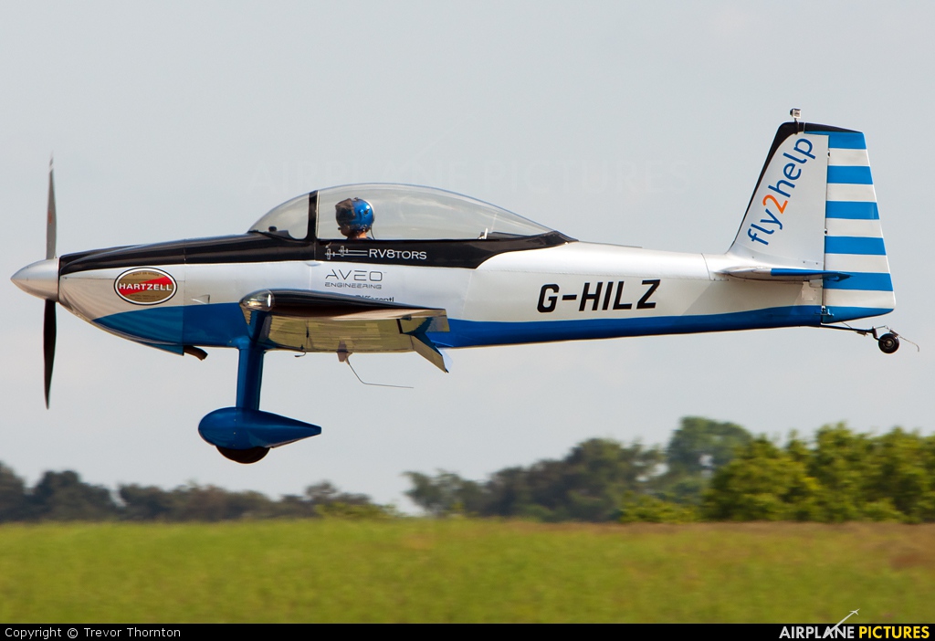 Private G-HILZ aircraft at Cosford