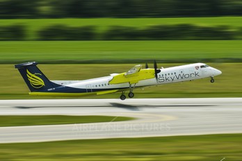 HB-JIK - Sky Work Airlines de Havilland Canada DHC-8-400Q / Bombardier Q400