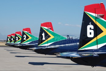 2025 - South Africa - Air Force: Silver Falcons Pilatus PC-7 I & II