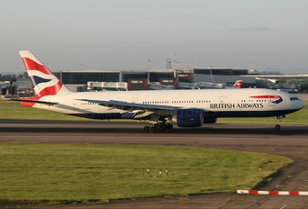 G-ZZZB - British Airways Boeing 777-200