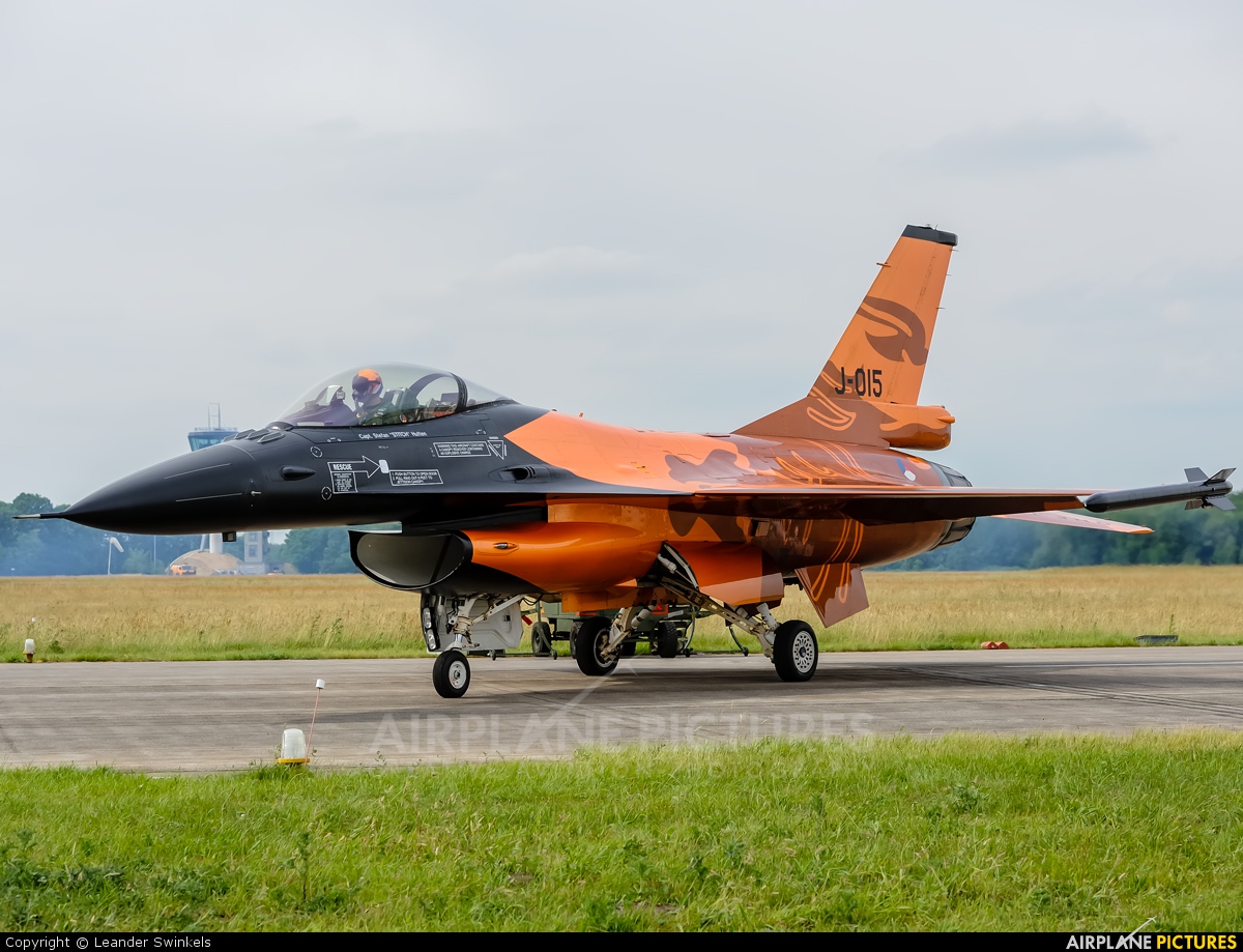 Netherlands - Air Force J-015 aircraft at Uden - Volkel