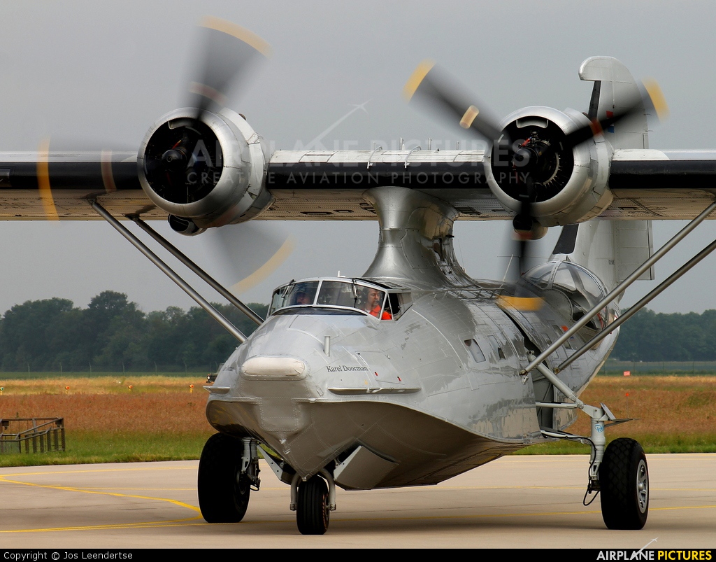 The Catalina Foundation PH-FBY aircraft at Uden - Volkel