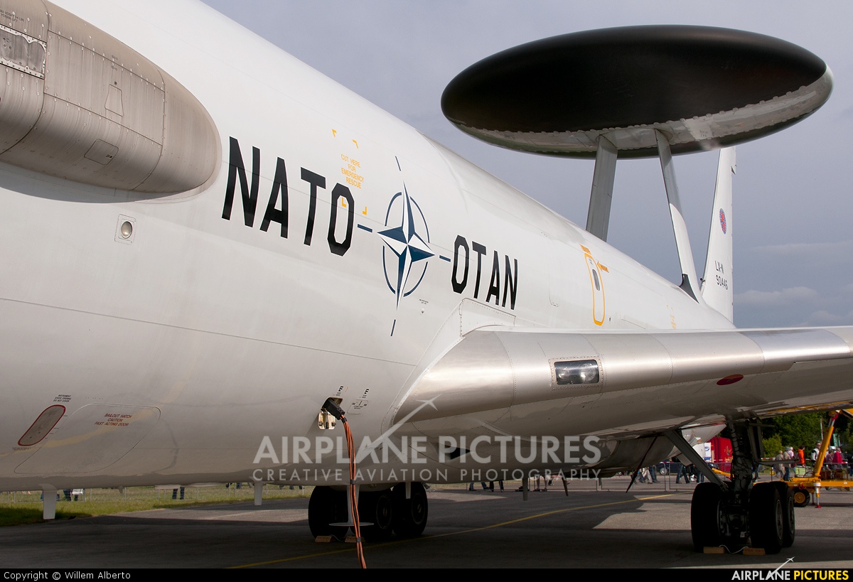 NATO LX-N90446 aircraft at Uden - Volkel