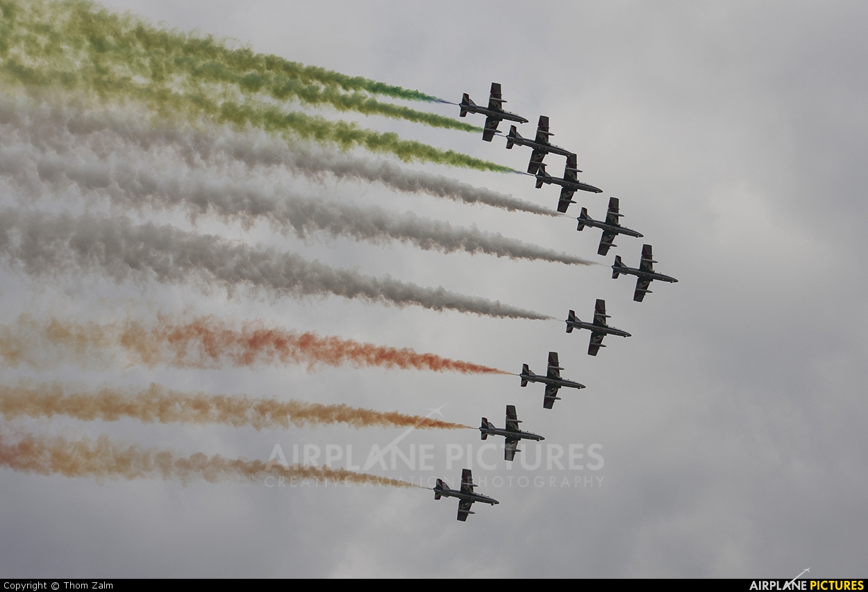 Italy - Air Force "Frecce Tricolori" MM54477 aircraft at Uden - Volkel