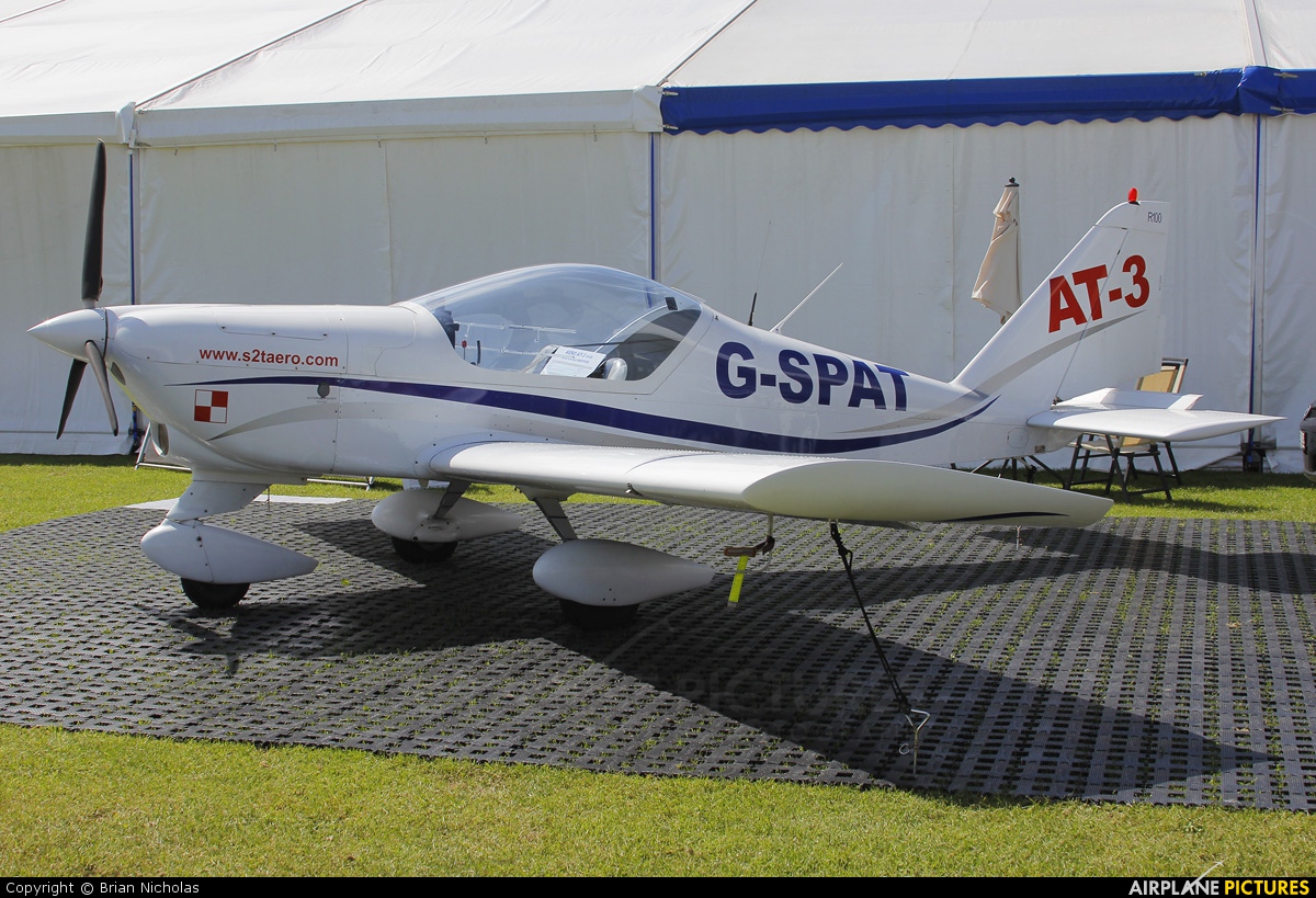 Private G-SPAT aircraft at Northampton / Sywell