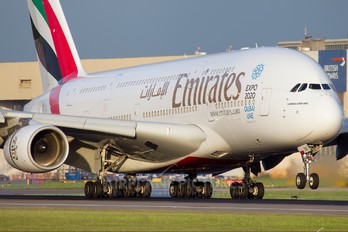 A6-EDK - Emirates Airlines Airbus A380
