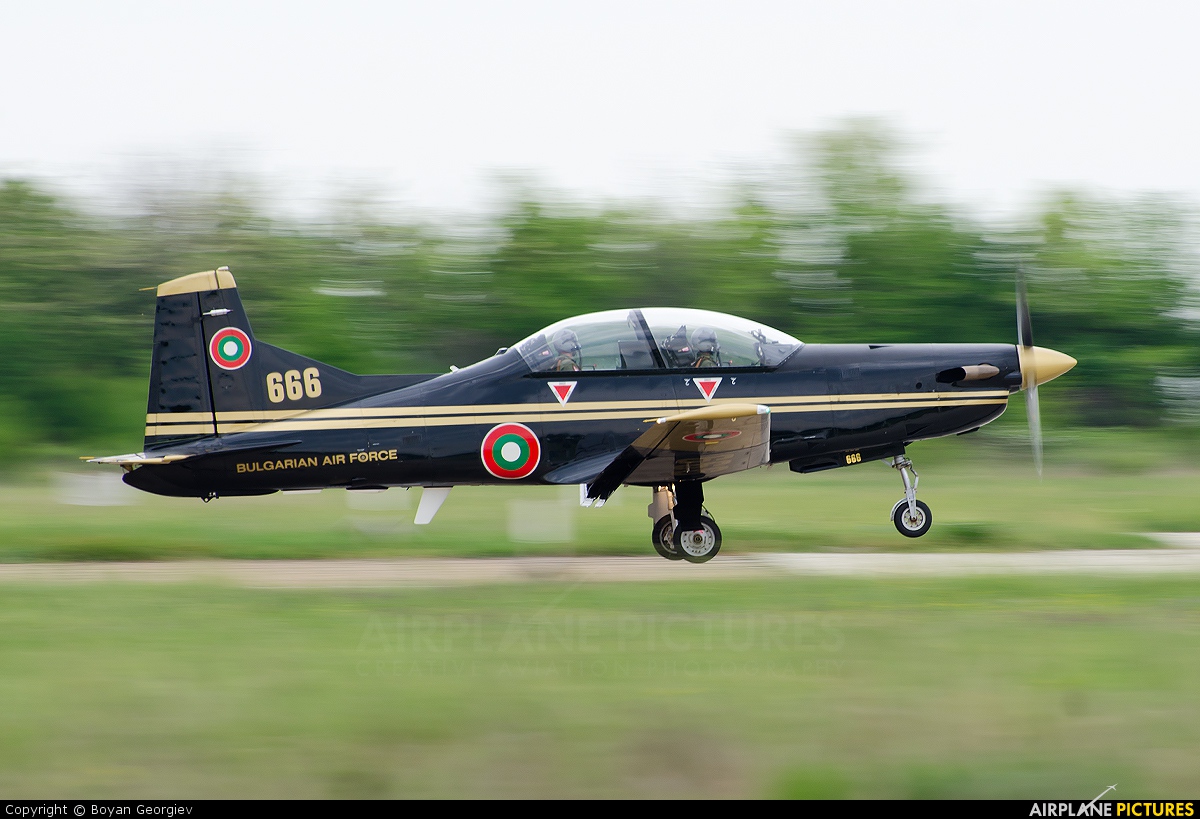 Bulgaria - Air Force 666 aircraft at Bezmer