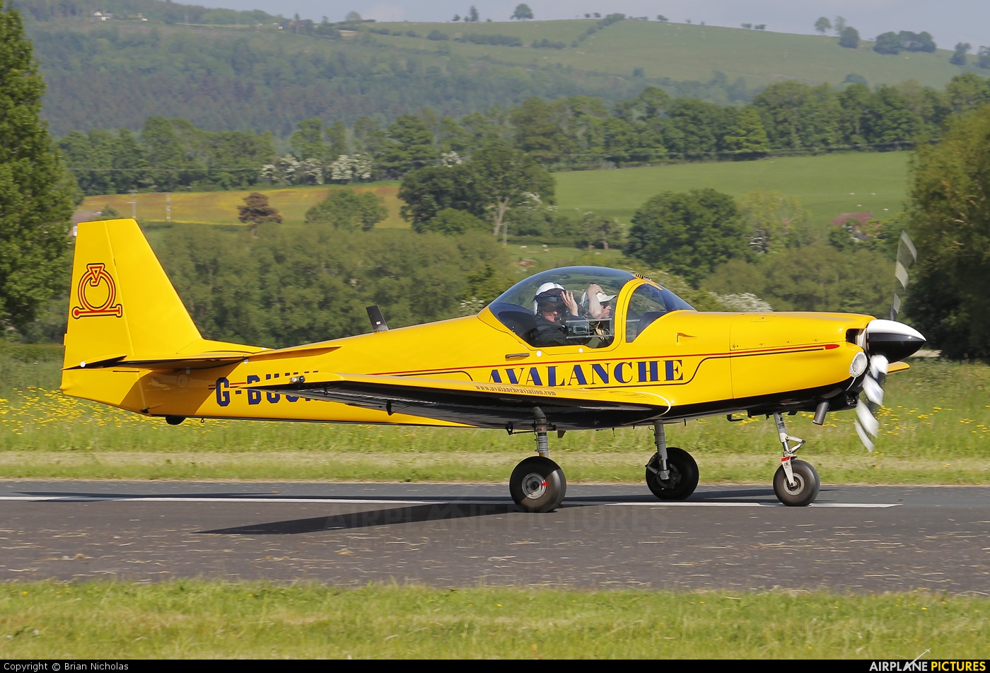 Avalanche Aviation G-BUUK aircraft at Welshpool