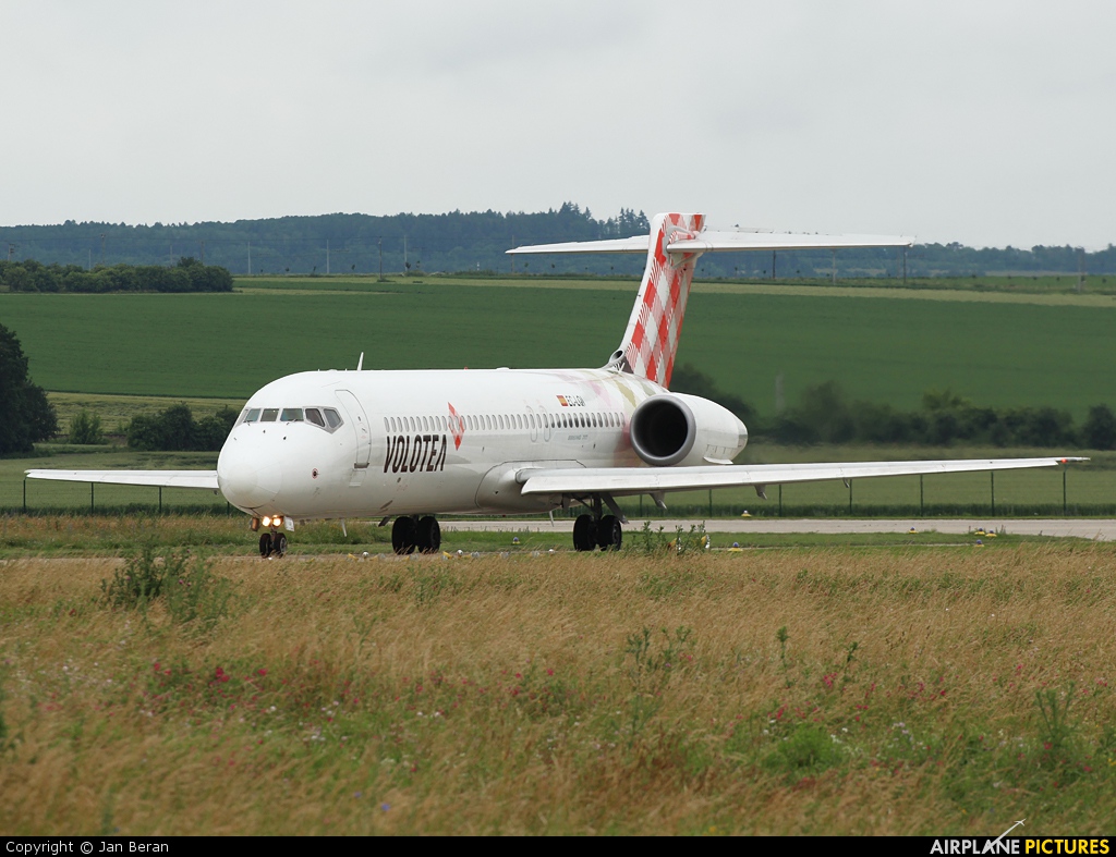 Volotea Airlines EC-LQI aircraft at Brno - Tuřany