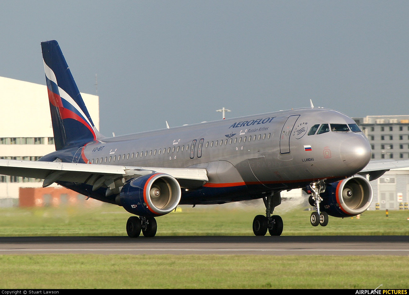 Aeroflot VQ-BIT aircraft at London - Heathrow