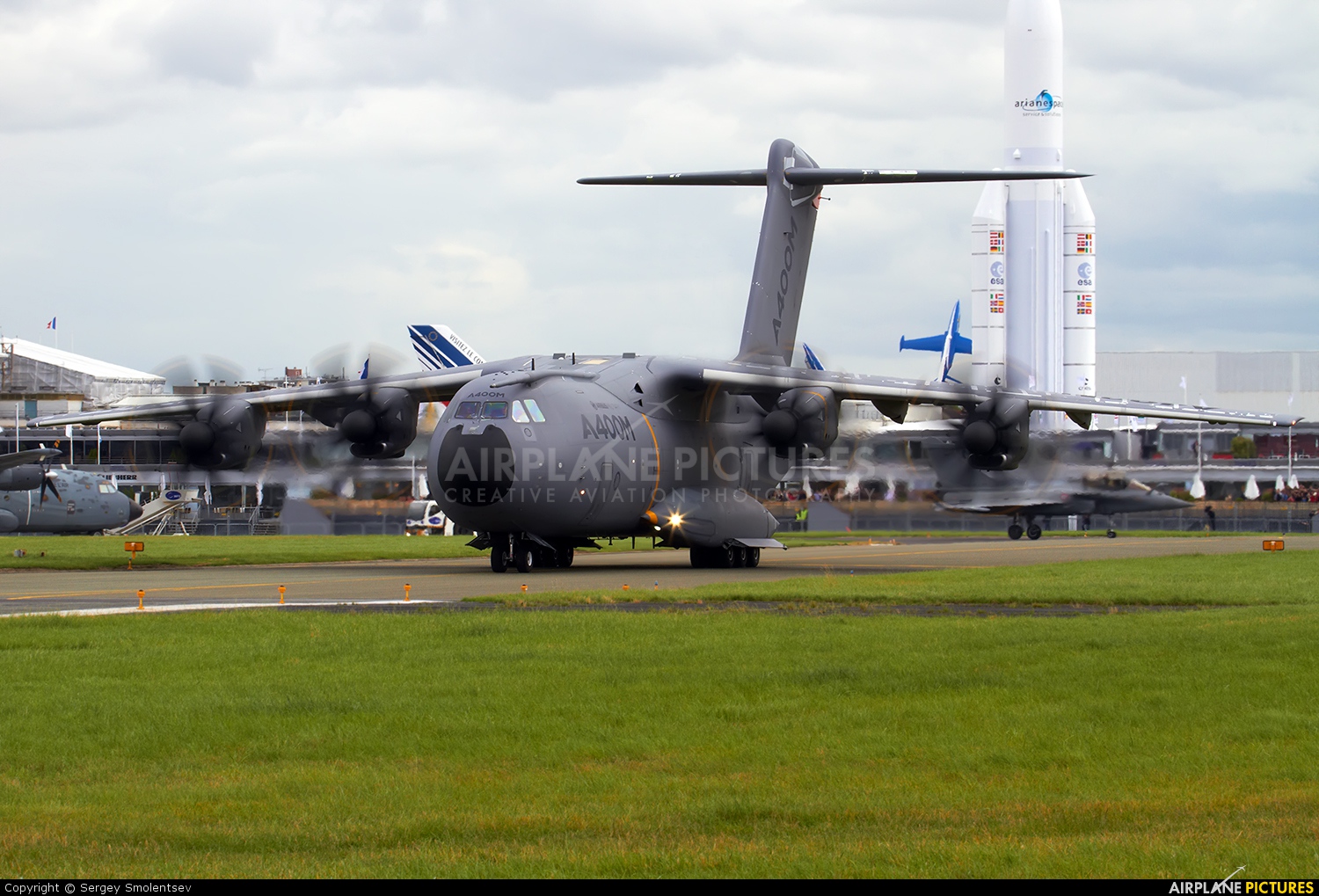 Airbus Military F-WWMS aircraft at Paris - Le Bourget