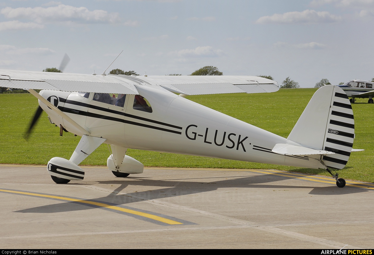 Private G-LUSK aircraft at Northampton / Sywell