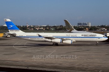 9K-ANB - Kuwait Airways Airbus A340-300