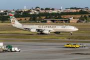 Etihad Operates Airbus 340 to São Paulo title=