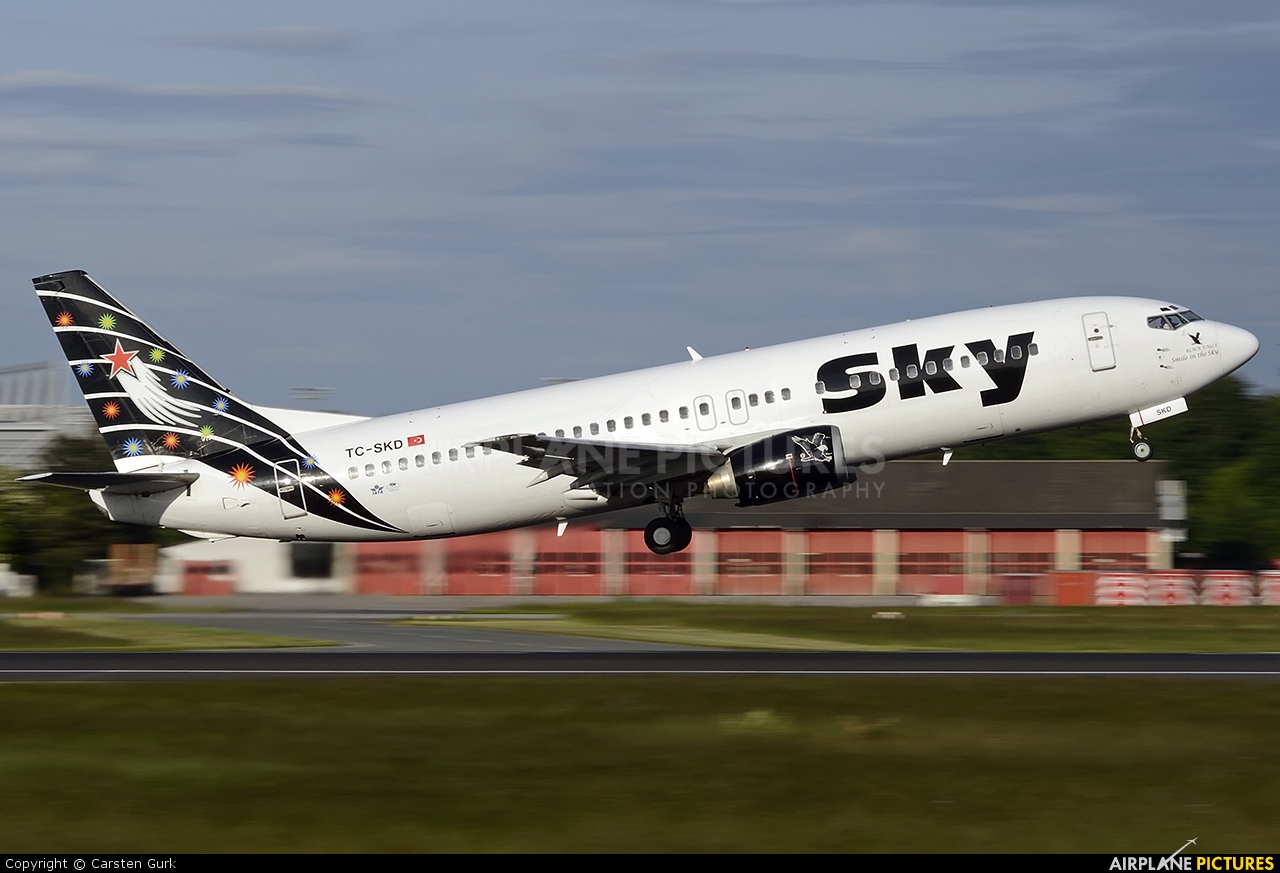 Sky Airlines (Turkey) TC-SKD aircraft at Frankfurt