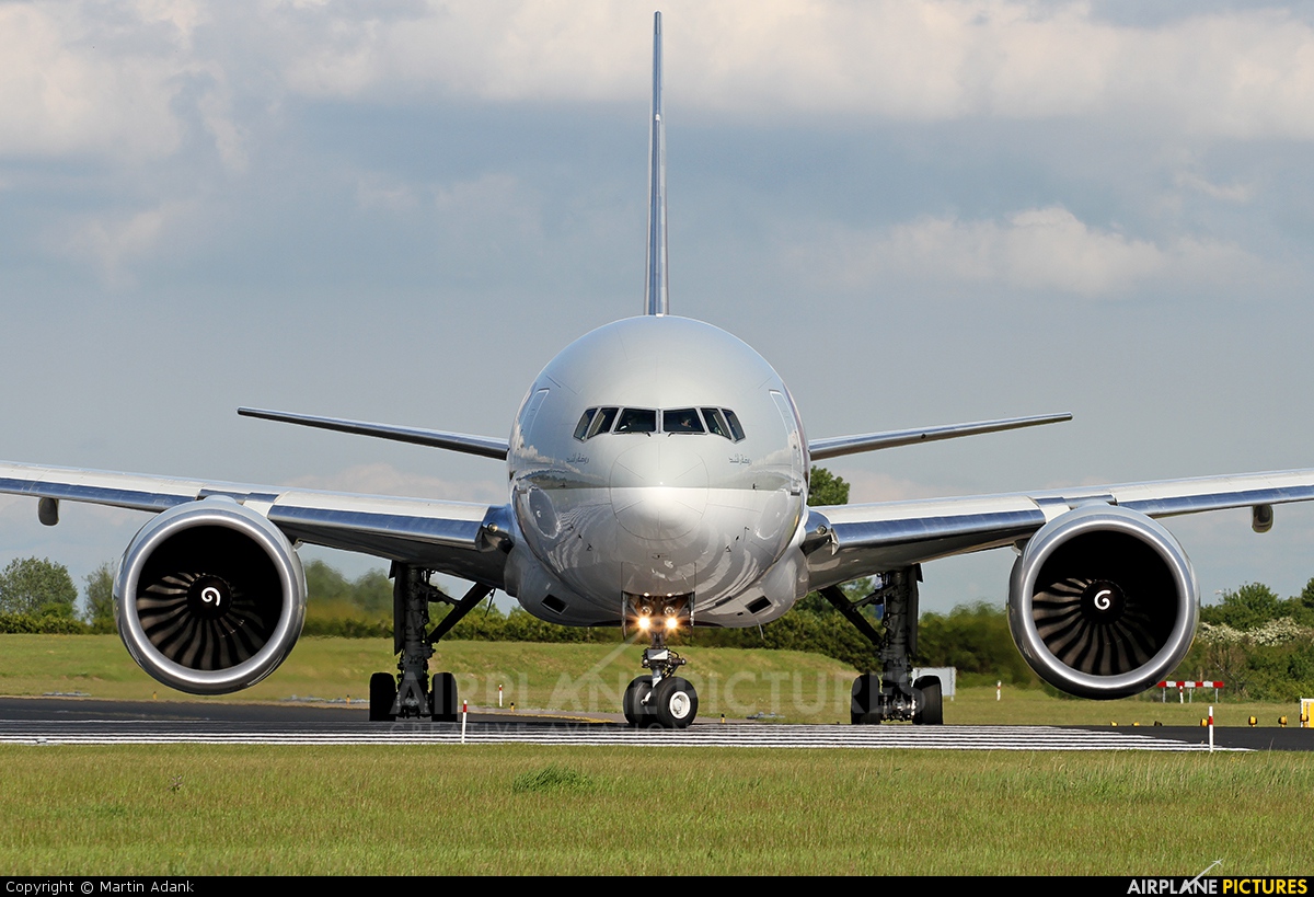 Qatar Airways Cargo A7-BFD aircraft at Amsterdam - Schiphol
