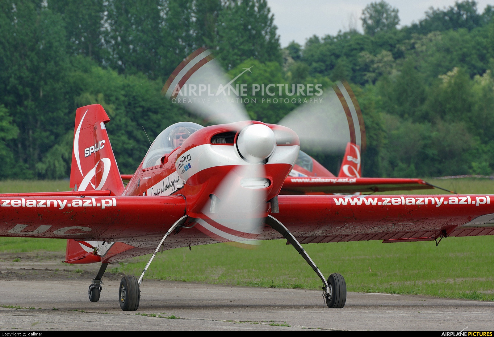 Grupa Akrobacyjna Żelazny - Acrobatic Group SP-AUC aircraft at Płock