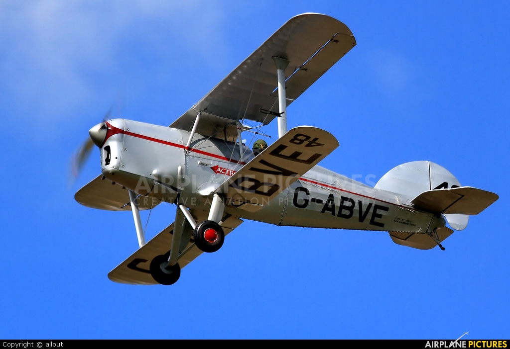 Private G-ABVE aircraft at Breighton