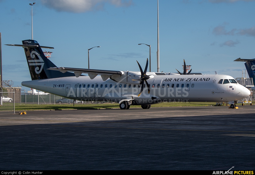 Air New Zealand Link - Mount Cook Airline ZK-MVB aircraft at Auckland Intl
