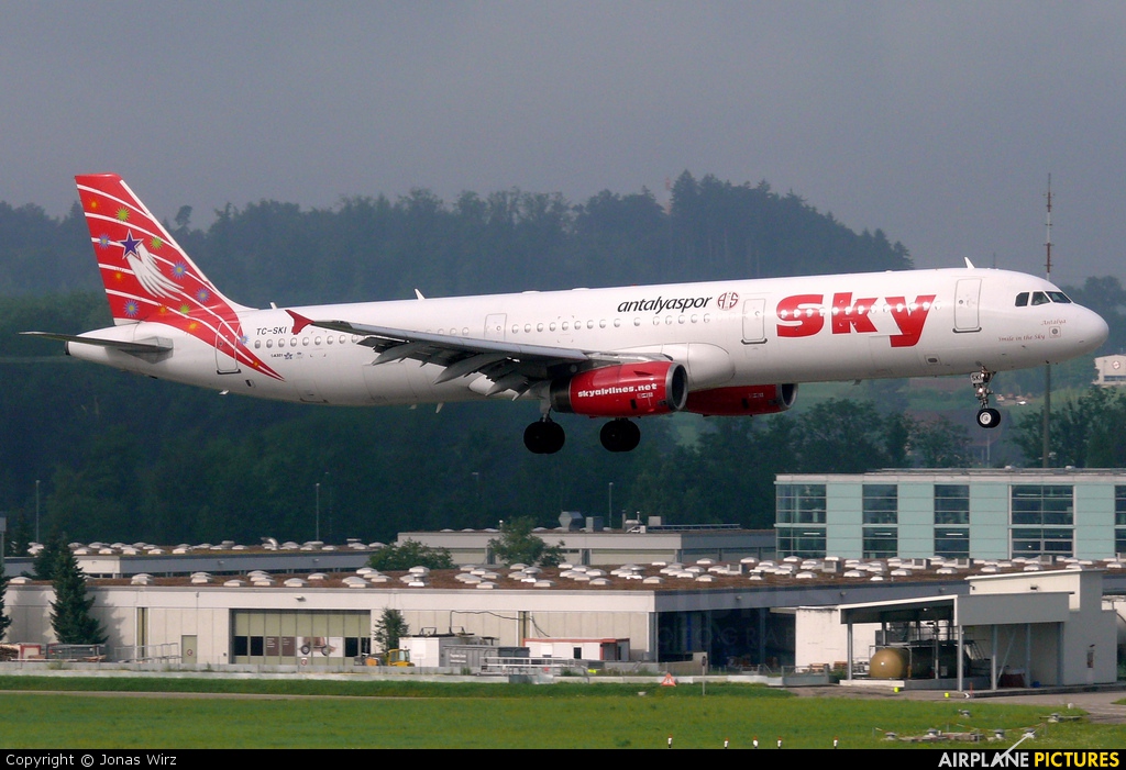 Sky Airlines (Turkey) TC-SKI aircraft at Zurich