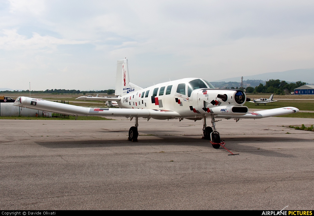 Private T7-PAC aircraft at Verona - Boscomantico