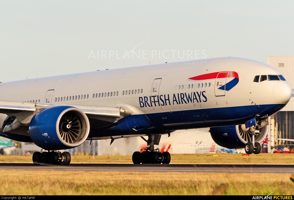 British Airways G-VIIY aircraft at London - Heathrow