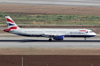 G-MEDJ - British Airways Airbus A321