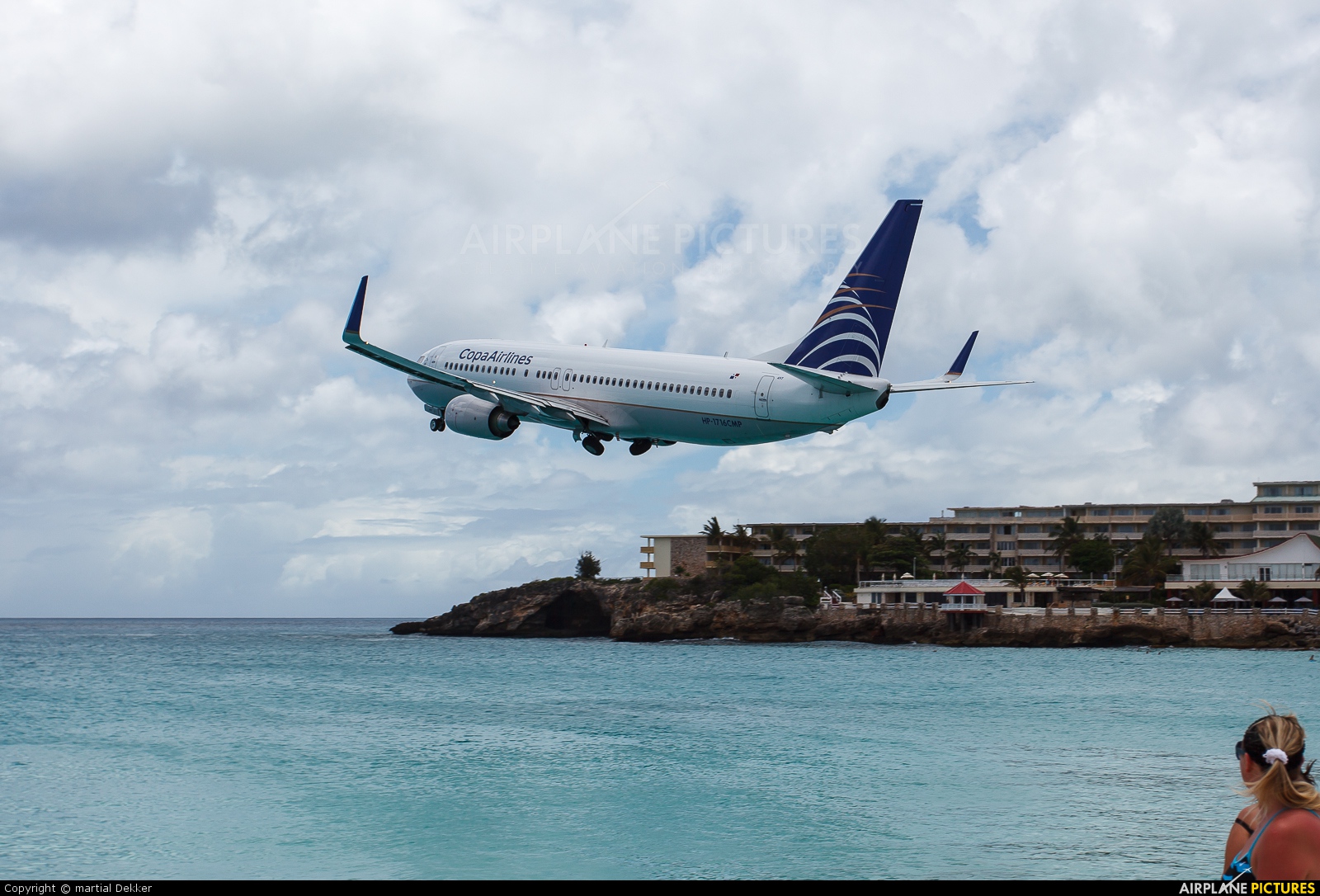 Copa Airlines HP-1716CMP aircraft at Sint Maarten - Princess Juliana Intl
