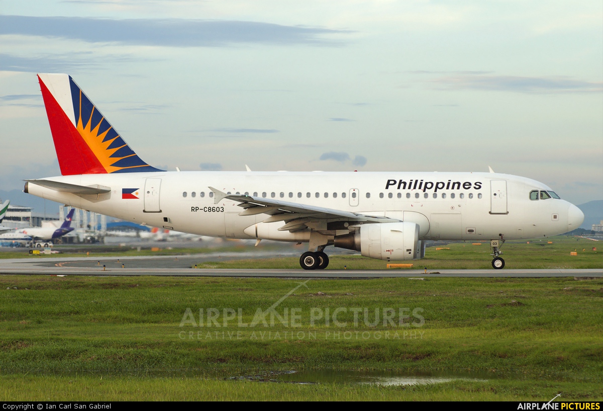 Philippines Airlines RP-C8603 aircraft at Manila Ninoy Aquino Intl