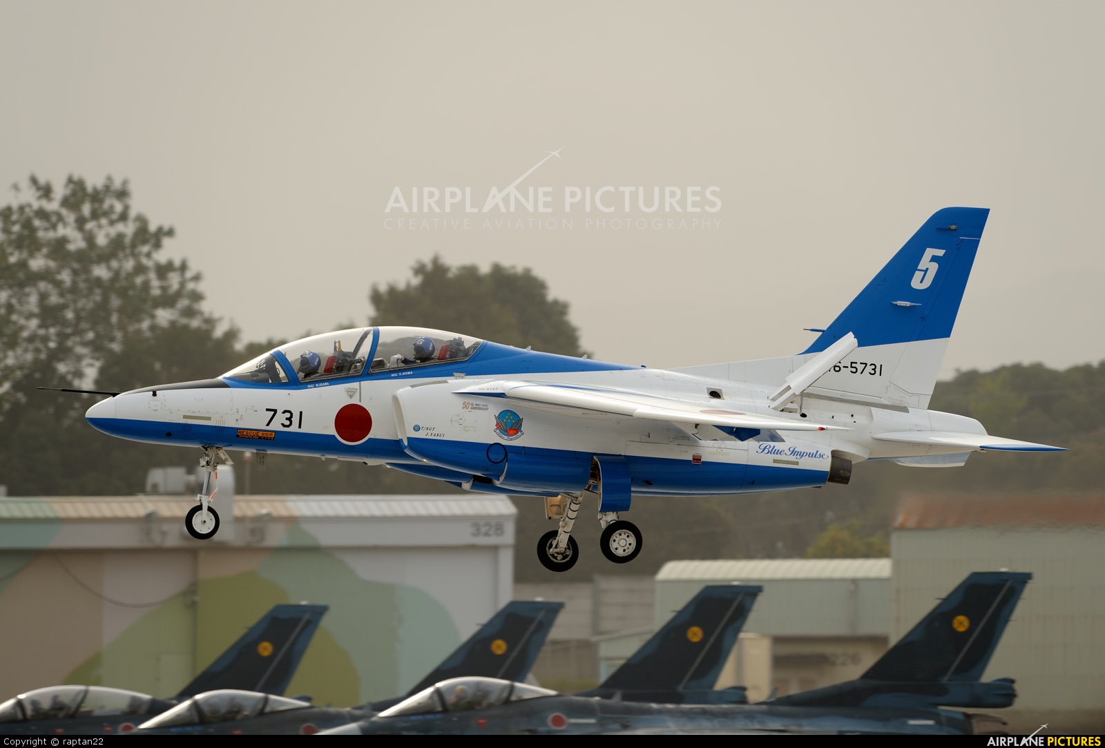 Japan - ASDF: Blue Impulse 46-5731 aircraft at Tsuiki AB