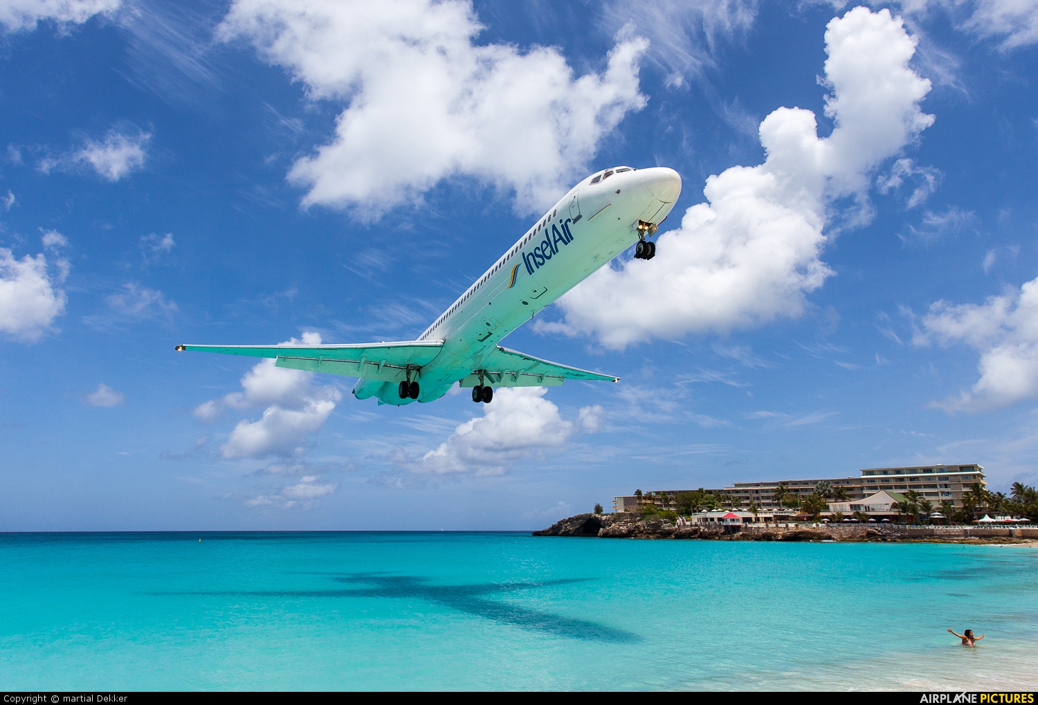 Insel Air PJ-MDF aircraft at Sint Maarten - Princess Juliana Intl