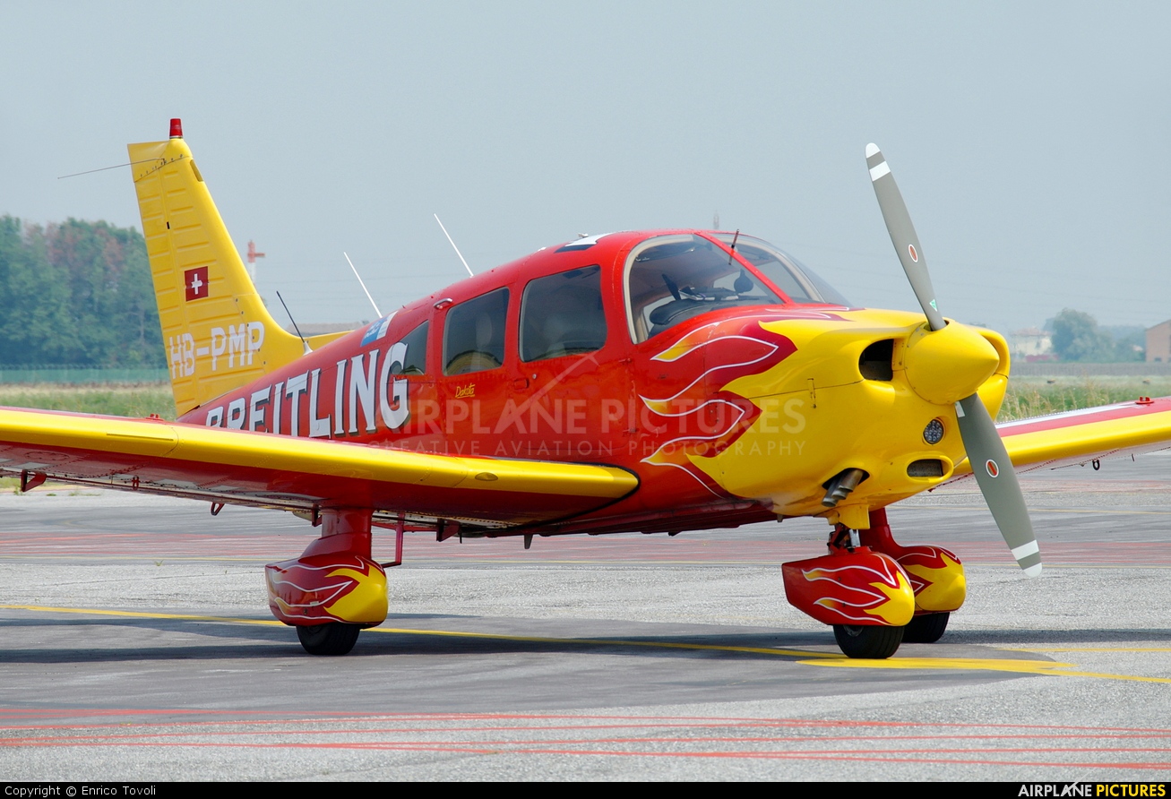 Private HB-PMP aircraft at Parma