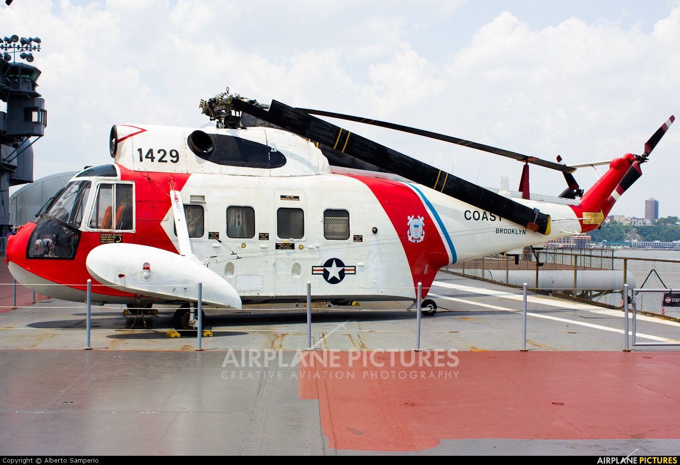 USA - Coast Guard 1429 aircraft at New York - Intrepid Sea Air Museum