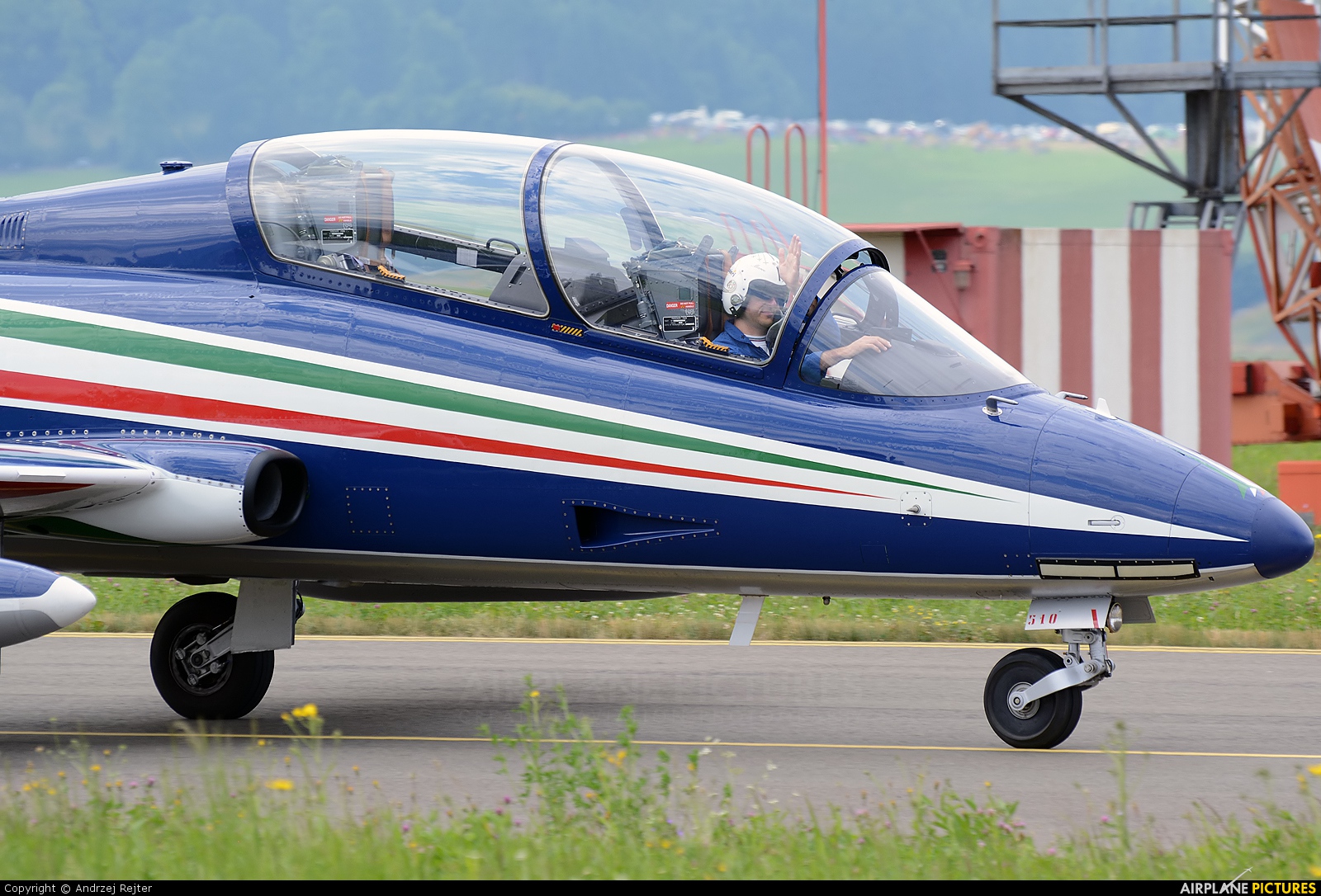 Italy - Air Force "Frecce Tricolori" MM55052 aircraft at Zeltweg