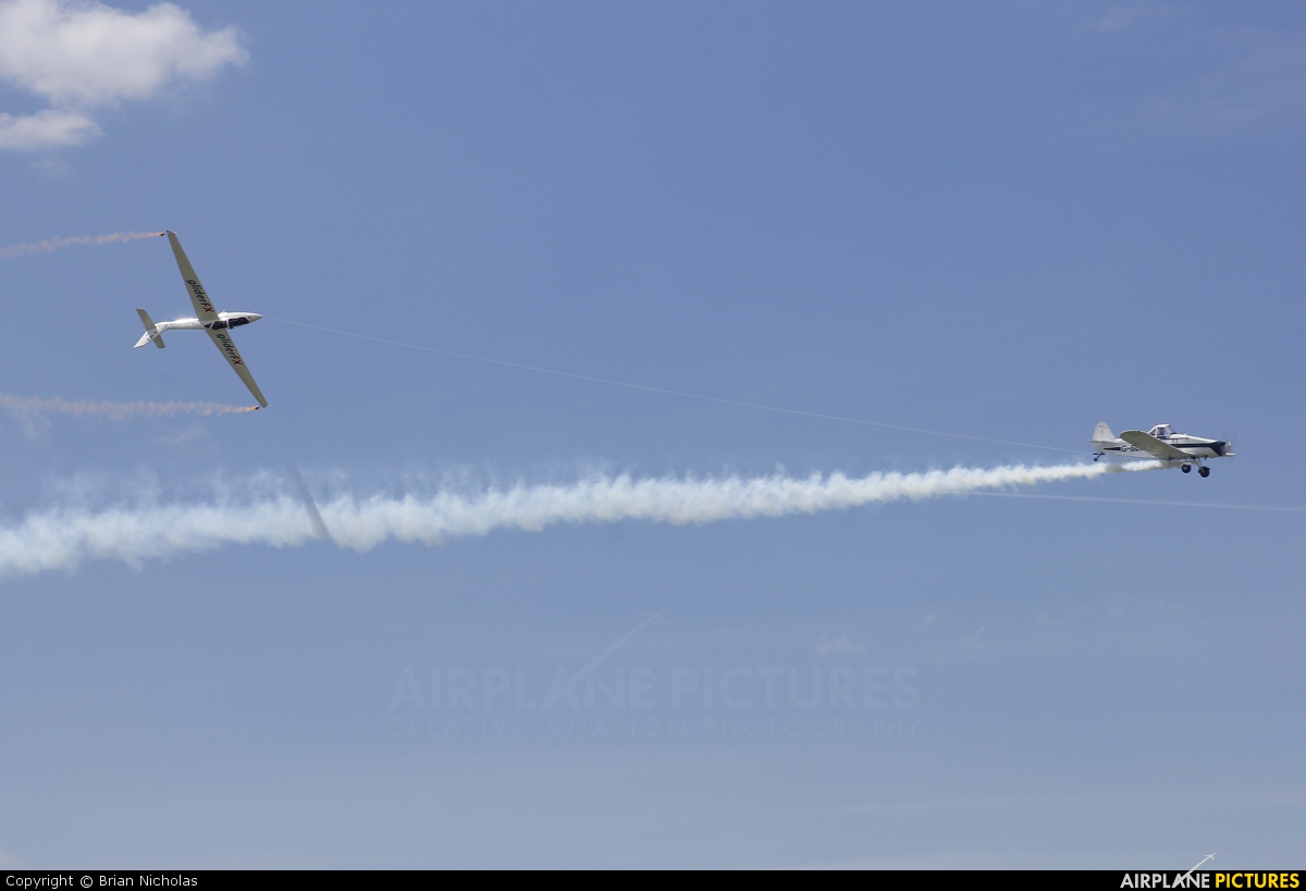 Swift Aerobatic Display Team G-IIFX aircraft at Northampton / Sywell