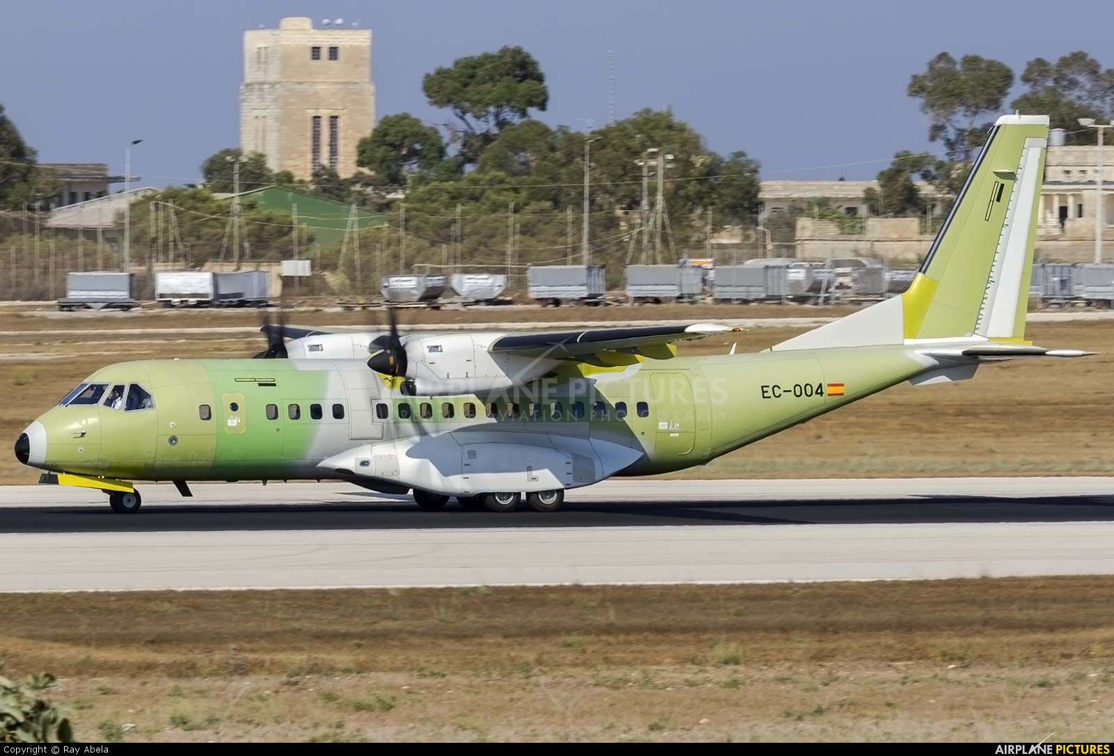 Spain - Air Force EC-004 aircraft at Malta Intl