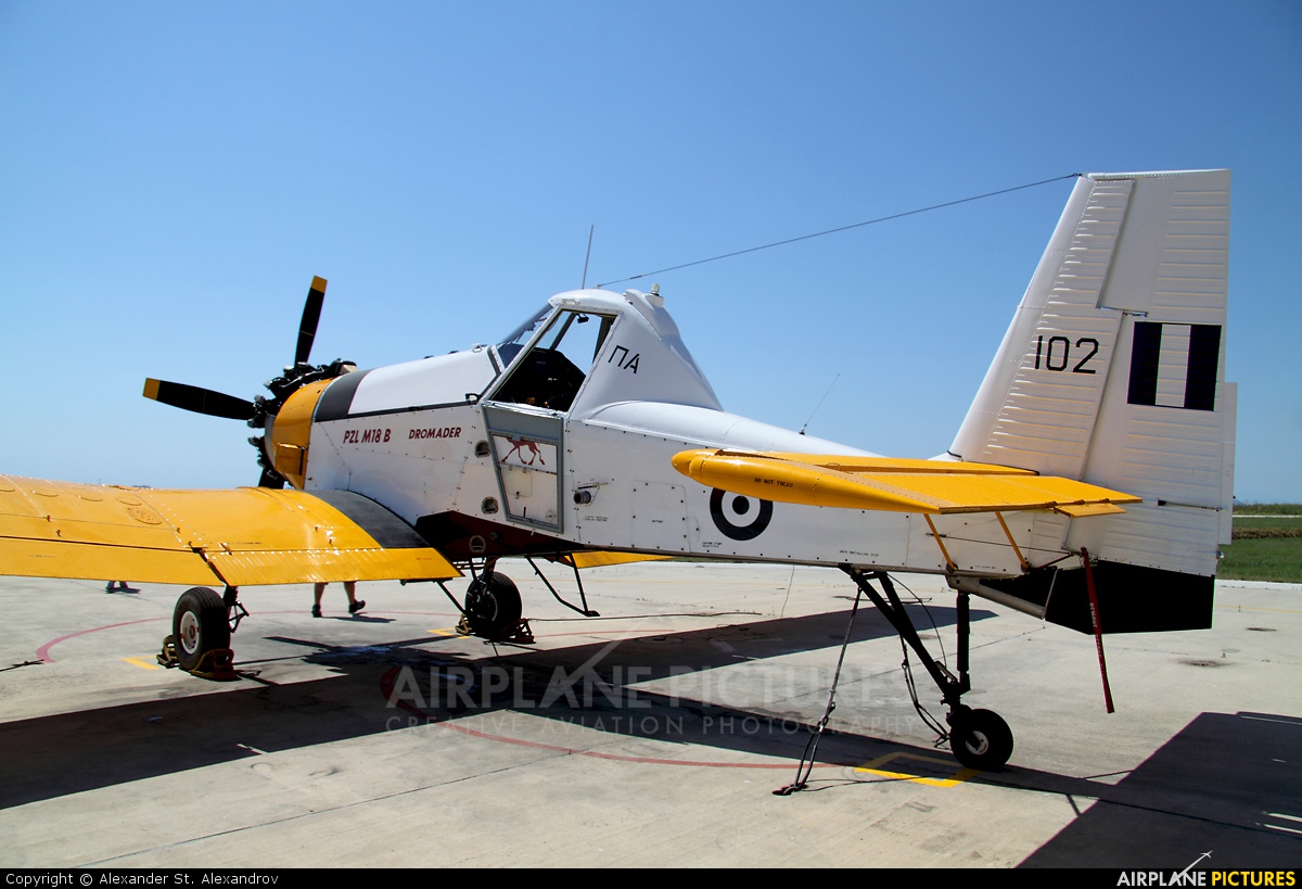 Greece - Hellenic Air Force 102 aircraft at Kavala Amigdhaleon AB