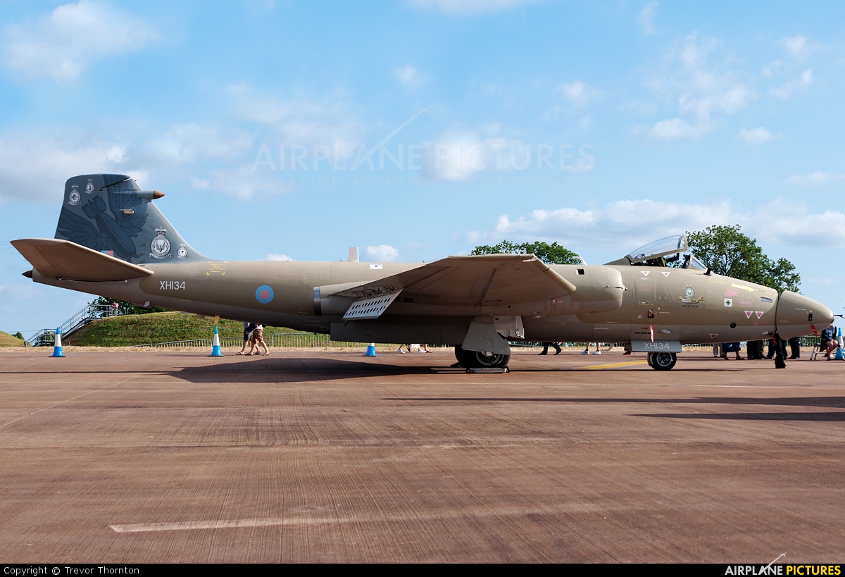 Canberra 134 G-OHMD aircraft at Fairford