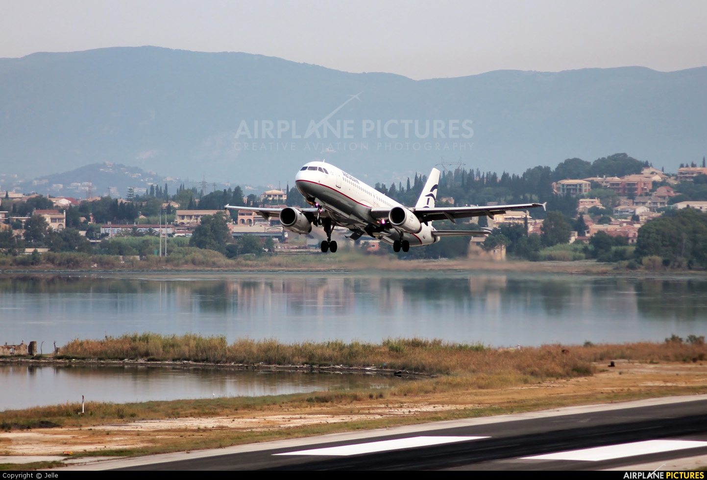 Aegean Airlines SX-DVR aircraft at Corfu - Ioannis Kapodistrias