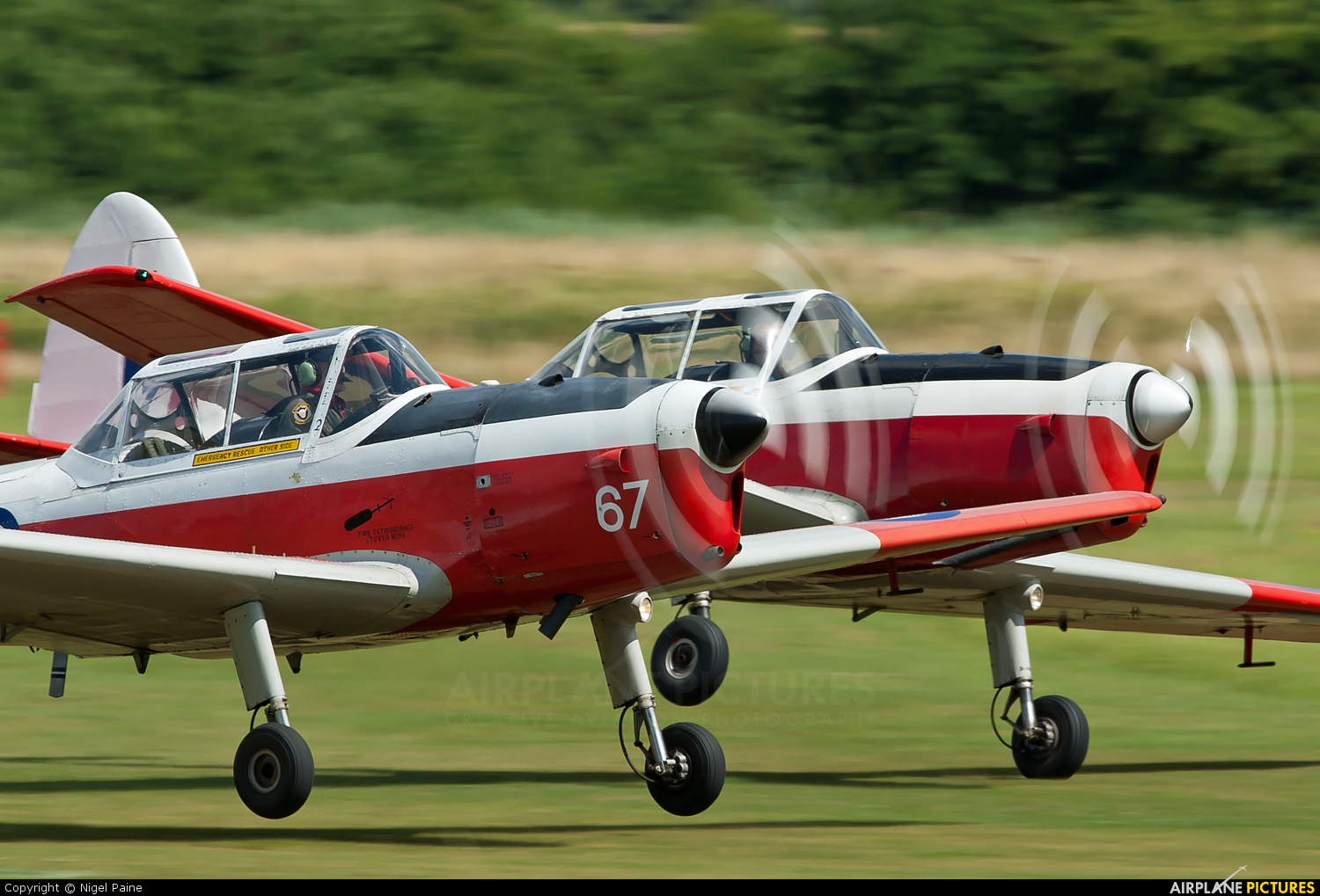 Private G-BWMX aircraft at Old Warden