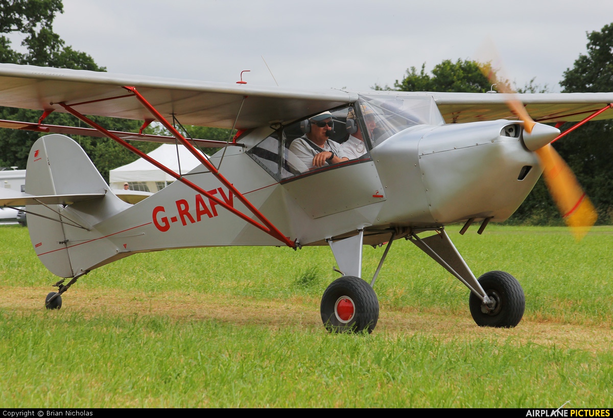 Private G-RAFV aircraft at Stoke Golding
