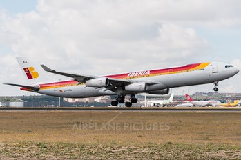 EC-KCL - Iberia Airbus A340-300