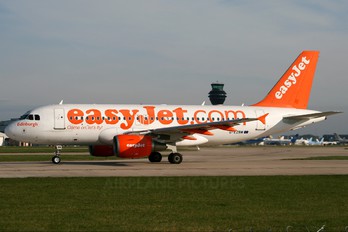 G-EZBM - easyJet Airbus A319