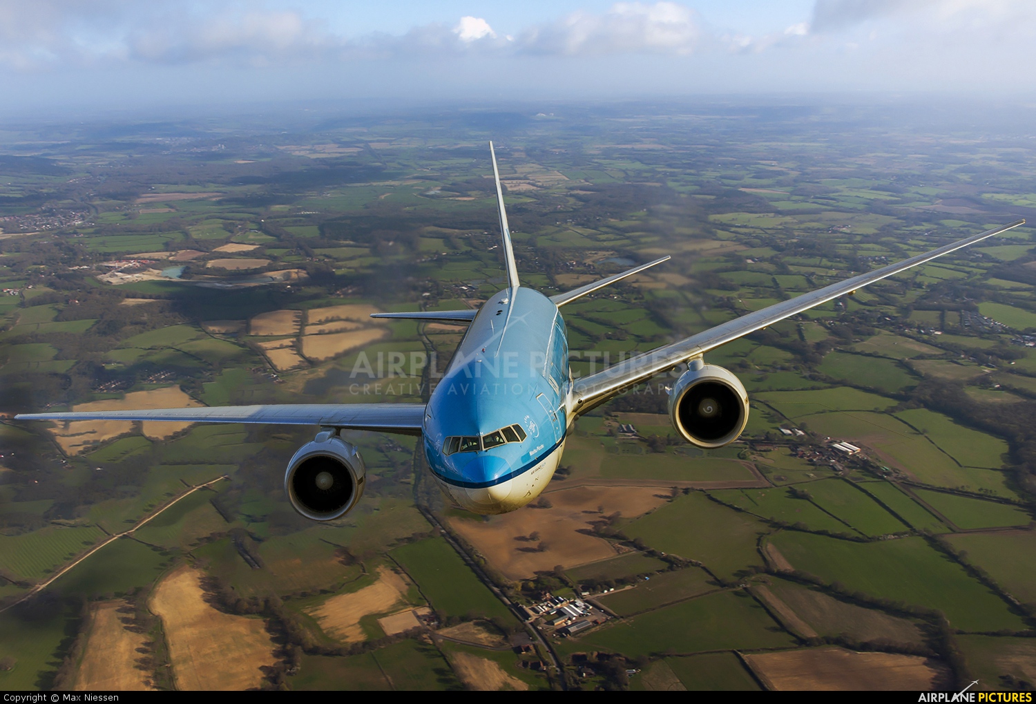 KLM PH-BQM aircraft at In Flight - England