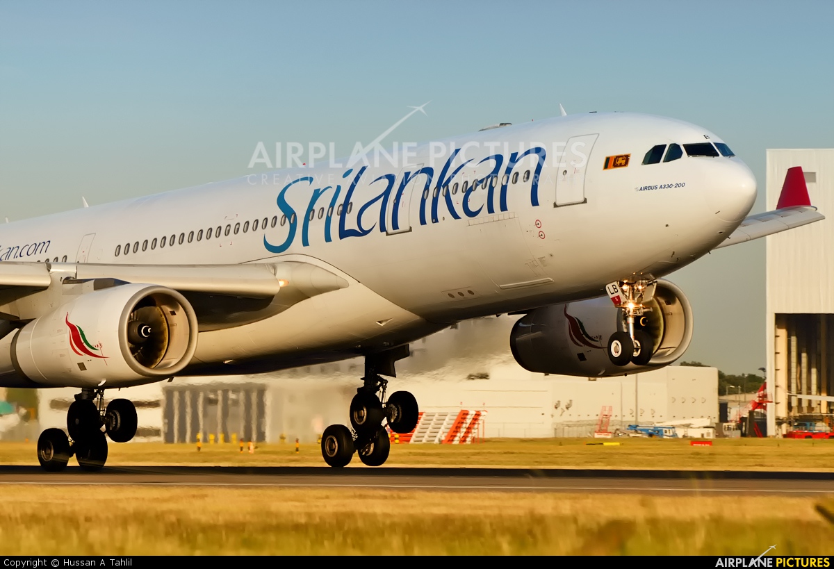 SriLankan Airlines 4R-ALB aircraft at London - Heathrow